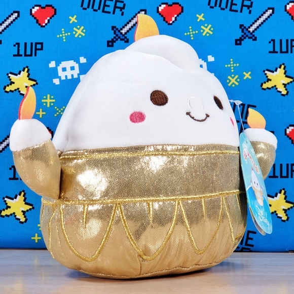 Squishmallow Beauty & the Beast Lumiere 8" UltraSoft Stuffed Disney Pixar Plush - Picture 2 of 12